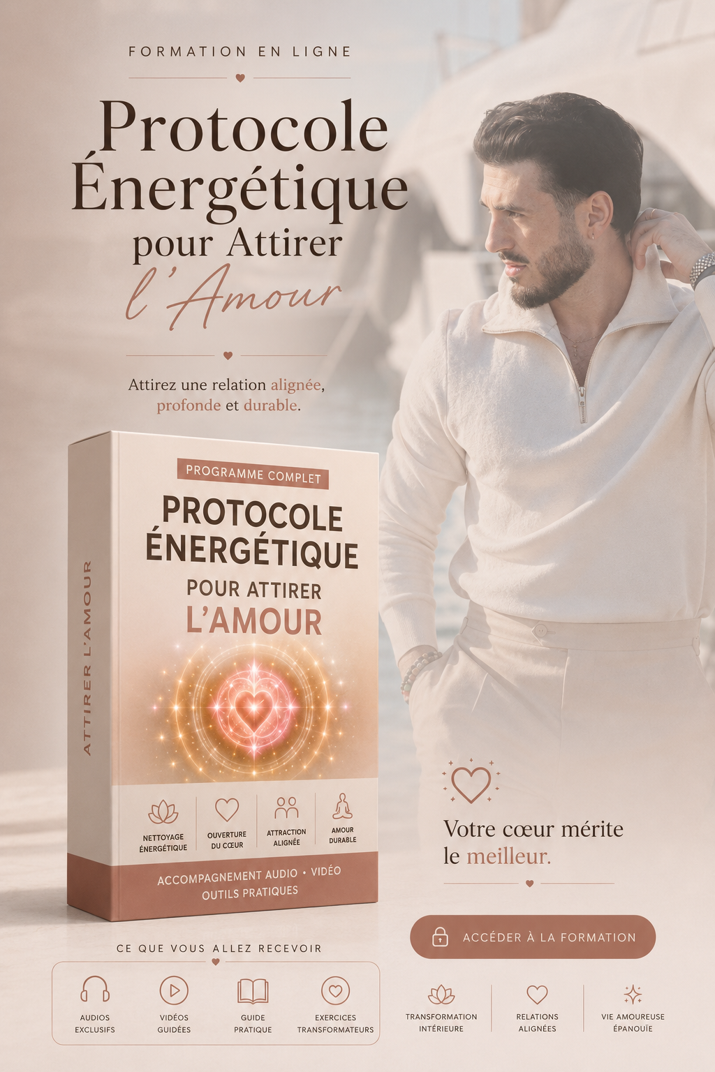 PROTOCOLE ÉNERGÉTIQUE : Attirez l'amour dans les prochains mois
